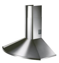 Campana Spar Convexa Acero 90 cm